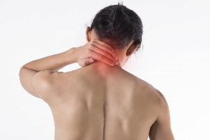 Sakit leher dengan osteochondrosis serviks