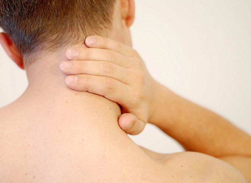 sindrom kesakitan dengan osteochondrosis serviks