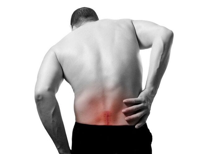 sakit belakang di kawasan lumbar